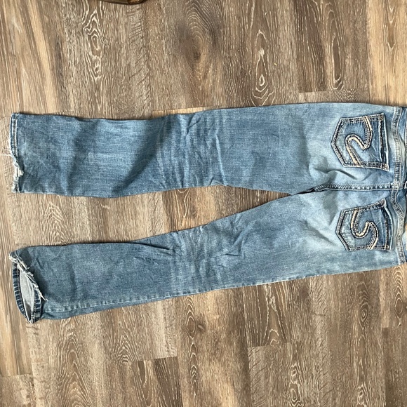 Suki mid rise boot cut silver jeans - Picture 7 of 7